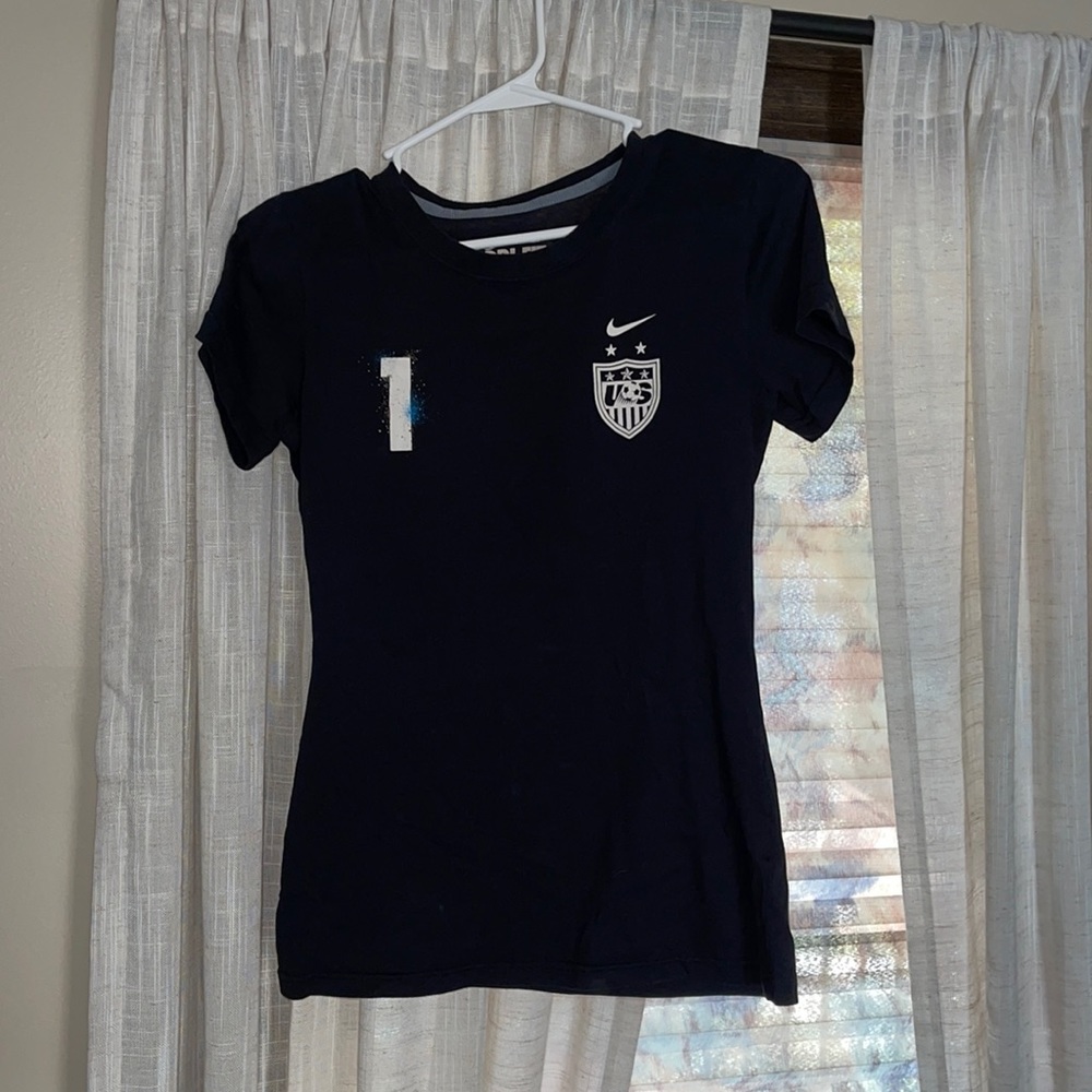 HOPE SOLO NIKE DRI FIT T SHIRT USWNT
